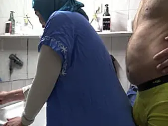 Stepmommysusan gets her hijab torn off while getting plumbed by a German deviant boy