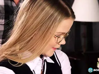 Rion King & Lexxxus Adams probe rigid lollipop & puffy bra-stuffers in insane labia-slurping session