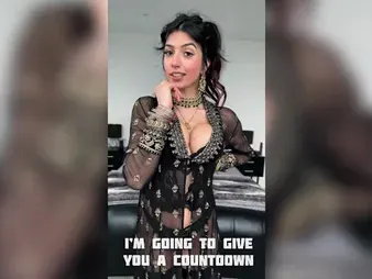 Watch Aaliyah Yasin's Desi Bhabhi Solo Showcase Off Her Gigantic Baps and countdown skills