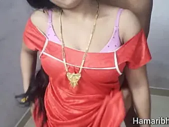 Brother-in-law joins Indian Desi Bhabhi for Hindi fucky-fucky & super-steamy bang-out