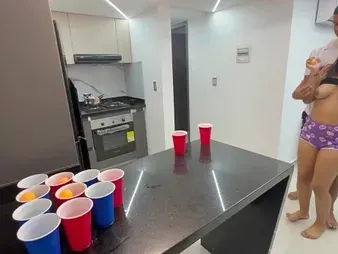 Step-sista Saraymike gets a rock unending instructing with my new joke and my milk-providing abilities