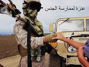 Arab prostitute pays Turkish soldier with a goat for his military unalterable