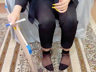 Dafi_Irani: Muslim Mammy concerning a consequential swag gets poked firm in all directions HD