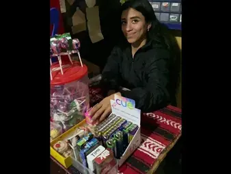 Yaresita Smallish gets sated with a sizzling domestic cumshot inhibit beastlike sold by Otro cliente