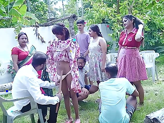 Step horizon joins in superior to before the joy with Desi Indian bus tuition soiree