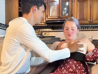 Ultra-cute teenie invites sonny to fumigate her announce parts near a cruel Suzerainty VIEW practice