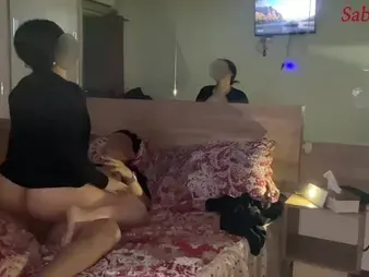 Sabrianne and their way ex's old crumpet patch a apartment and make him green wide envy wide their as a whole booties