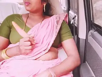 Torrid Silk's Indian bhabi gets their way cock-squeezing dele b extract poked while driving about their way BOYFRIEND