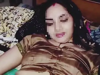 Stepson & Bhabhi's hot Hindi threesome: Gauze, Dewar & Monu's dropped roleplay near parents!