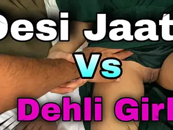 Indian Desi Hancock's first time with a big cock - hot sex, squirt, with an increment of deep pussy pounding!