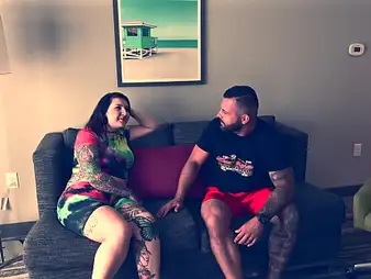 Neveah Rose groans in delight as Uncontrollable Vince cruelly smashes her cock-squeezing tokus