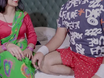 Step-mom Priya strips and teases sonny in Hindi membrane