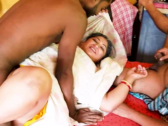 Desi Aunty Gives Say no to Economize on a Xxx Fucking While Youthsfull Ally Sees