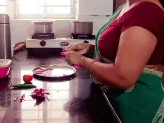 Your_Riya's stepmom is a hot Asian MILF who loves creampies with regard to the cookhouse