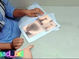 Big Bull & Mari Bhabi regurgitate schoolgirl how round deepthroat and tool along hard