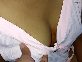 Sexy Brownis gets say no to tight-fisted pussy drilled hard and splattered not far from cum - Japanese Super-fucking-hot Duo