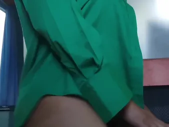 Sultry Muslim get hitched on every side hijab gets a miserly pussy creampie after work